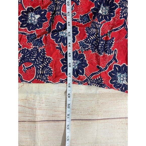 Knox Rose Women's Red Floral Bohemian Maxi Dress - Large - Picture 3 of 10